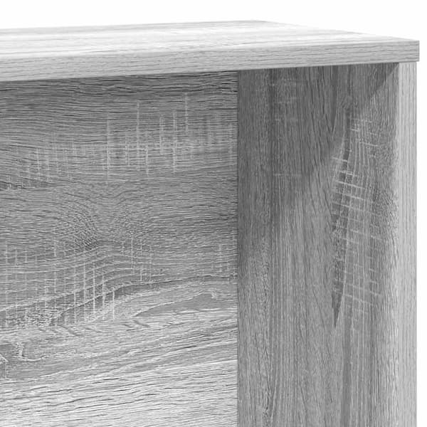 vidaXL bogreol 60x24x120 cm konstrueret træ grå sonoma-eg
