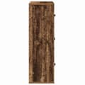 Miniatyrbilde 7 av 11: vidaXL Bokhylle gammelt tre 60x24x76,5 cm konstruert tre