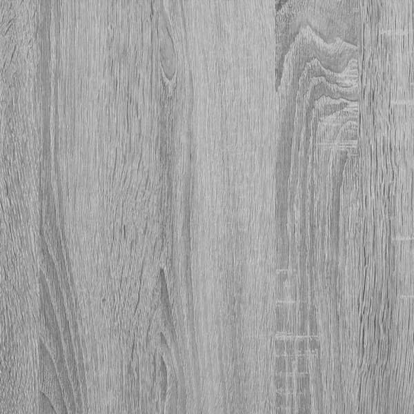 vidaXL Bokhylle grå sonoma 89x24x101,5 cm konstruert tre