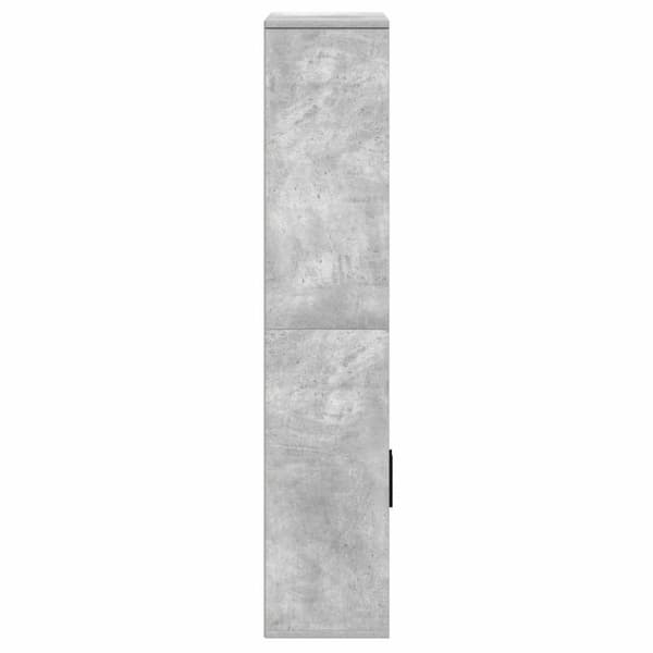 vidaXL bogreol 60x24x120 cm konstrueret træ betongrå