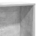 Miniatyrbillede 9 af 11: vidaXL bogreol 60x24x120 cm konstrueret træ betongrå