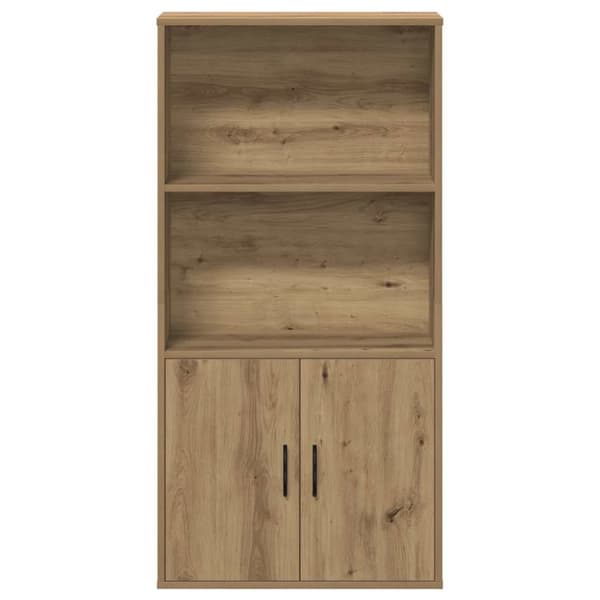 vidaXL bogreol 60x24x120 cm konstrueret træ kunsteg