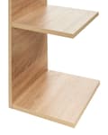 Miniatyrbilde 7 av 10: Vegghylle Lyst tre Sponplater 190 x 30 x 28 cm 6 hyller Moderne stil Vegghengt Bokhylle Oppbevaring