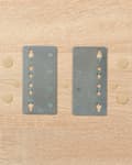 Miniatyrbilde 8 av 10: Vegghylle Lyst tre Sponplater 190 x 30 x 28 cm 6 hyller Moderne stil Vegghengt Bokhylle Oppbevaring