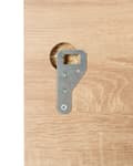 Miniatyrbilde 9 av 10: Vegghylle Lyst tre Sponplater 190 x 30 x 28 cm 6 hyller Moderne stil Vegghengt Bokhylle Oppbevaring