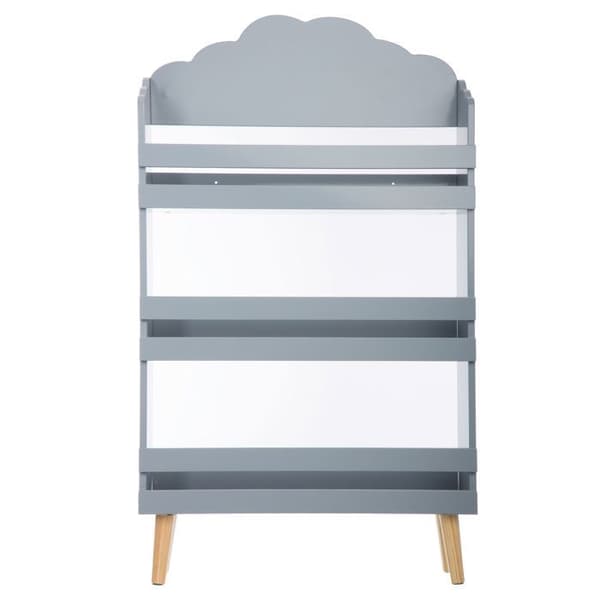 Atmosphera Kids - Barnbibliotek Moln - 58 x H. 100 cm - Grå