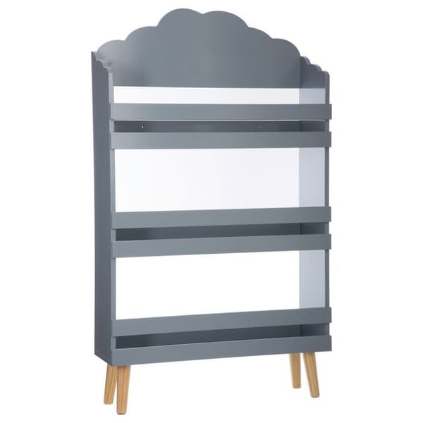 Atmosphera Kids - Barnbibliotek Moln - 58 x H. 100 cm - Grå