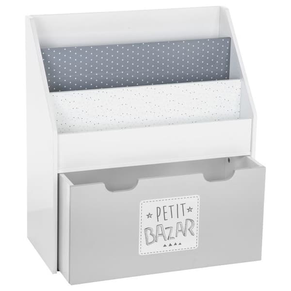 Atmosphera Kids - Bibliotek barn Petit Bazar - L. 62 x H. 70 cm - Grå