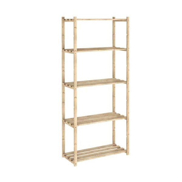 Astigarraga Etagère 5 hyllor med lameller 171x65x30cm - nc-5-30