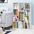 Miniatyrbild 2 av 4: Furinno 11 Cube Reversibel Öppen Bibliotek, Vit, En Storlek