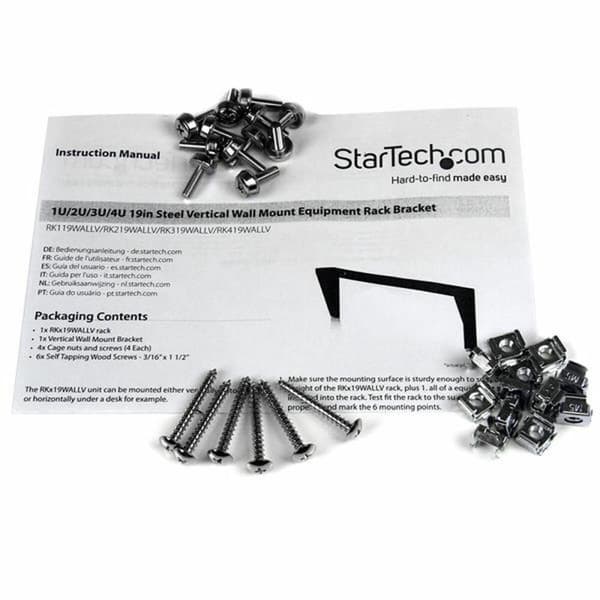 HP Torn Startech RK319WALLV Vertikalt