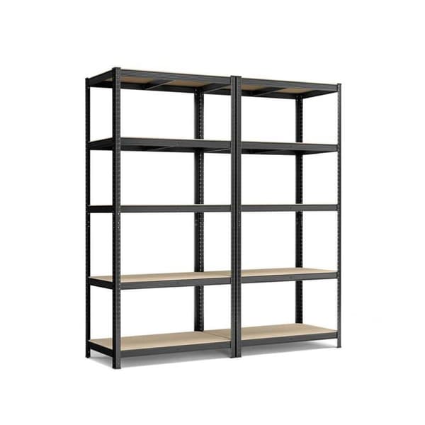 Opbevaringshylde Tonro 180x90x40 Pro, sort