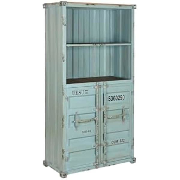Hylla - HOME ESPRIT - Flerfärgad - Metall - MDF trä - 87 x 44 x 168,5 cm