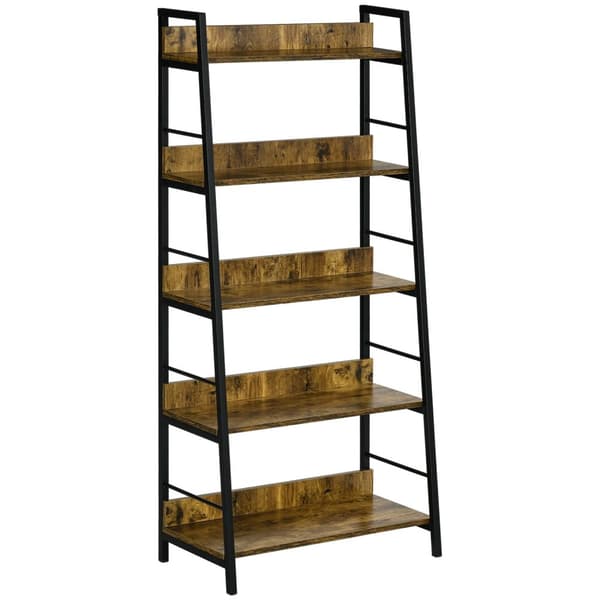 Rootz 5 -tason teollisuuskirjahylly - Storage -hylly - olohuoneen hylly - Maksimoi varastointi - 70L x 35W x 150H CM