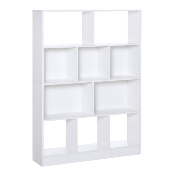 Rootz Bookcase Shelf Storage Rack - Bokhylla - Lagringsenhet - gott om utrymme - 100W x 23,8d x 140H cm