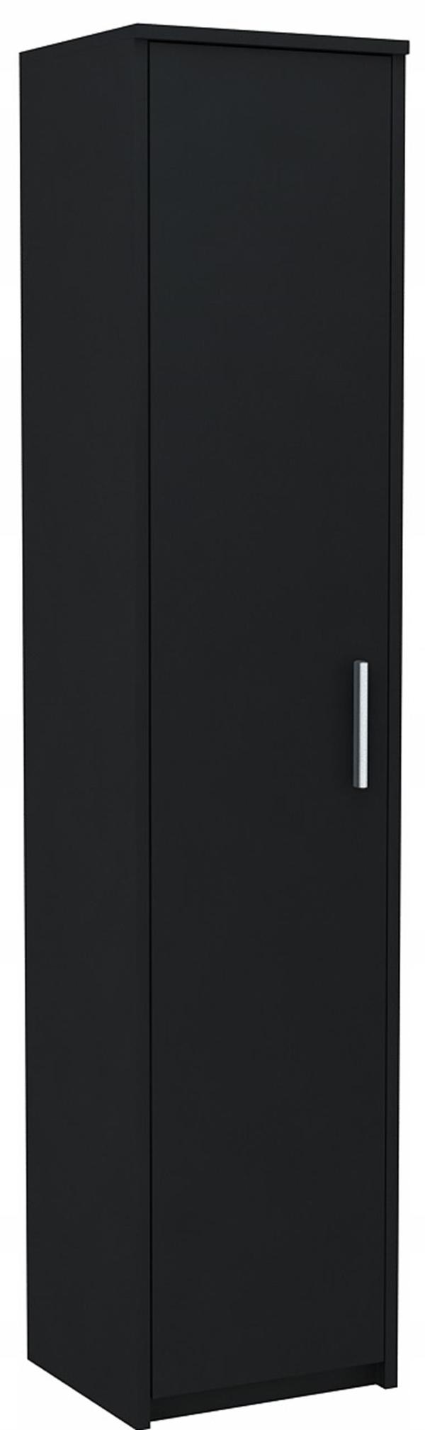 Lukket kontorhylde BODO R40Z sort garderobe
