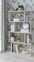 Miniatyrbillede 3 af 4: BASK 4 sonoma reol åben bog hyldeskab