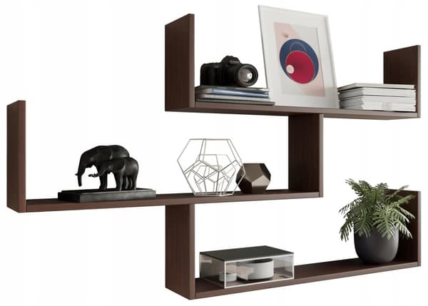 THETA wenge hänghylla fotobokshylla