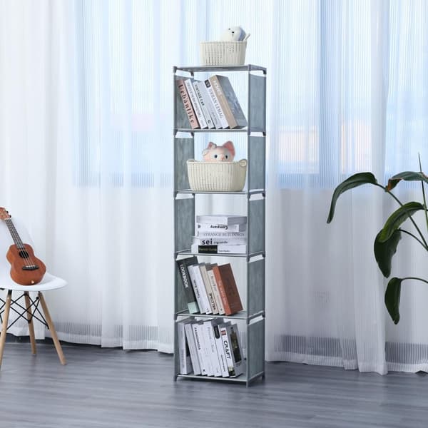 Bokhylla / Hylla - 5 fack - 42x153 cm