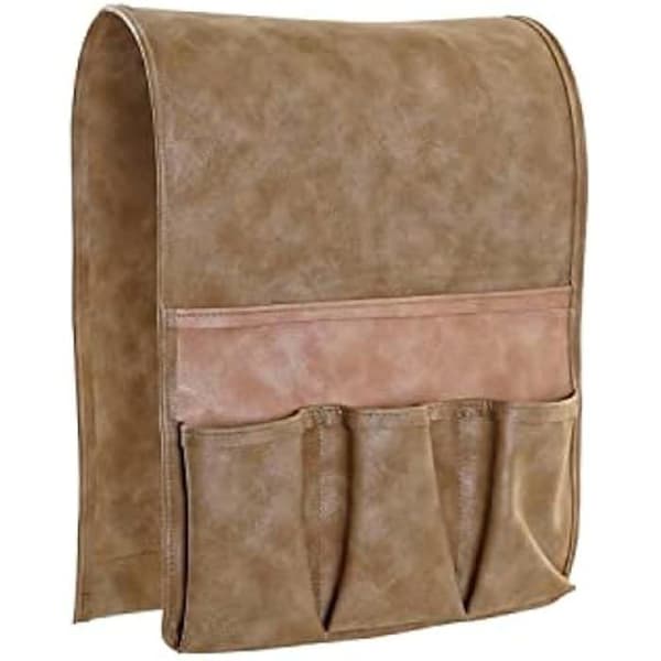 Controllerhållare - DKD Home Decor - Standard - Brun och beige - Polyuretan - 30 x 0,5 x 90 cm