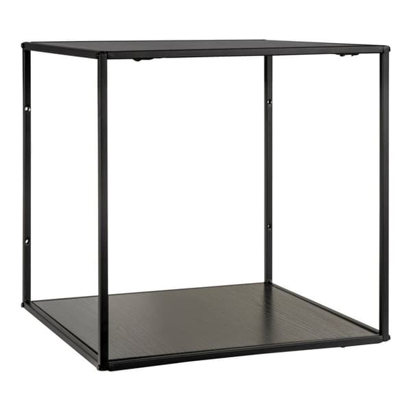 Rootz vita vägghylla - modern hylla - minimalistisk hyllor - stilfull och kompakt design - 36 cm x 36 cm x 36 cm