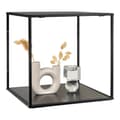 Miniatyrbild 1 av 5: Rootz vita vägghylla - modern hylla - minimalistisk hyllor - stilfull och kompakt design - 36 cm x 36 cm x 36 cm