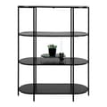 Miniatyrbild 5 av 8: Rootz Vita -hyllan - Modern lagringslösning - Stylish Display Unit - gott om utrymme - 85x36x111cm