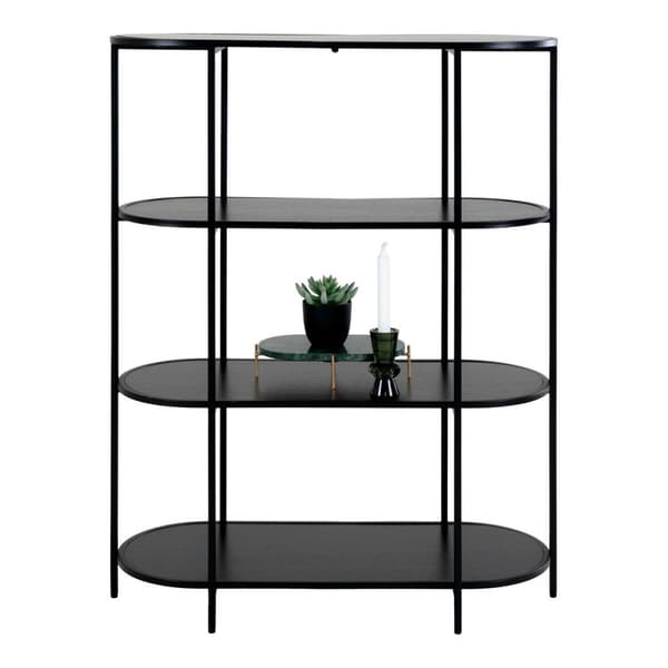 Rootz Vita -hyllan - Modern lagringslösning - Stylish Display Unit - gott om utrymme - 85x36x111cm
