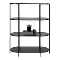 Miniatyrbild 1 av 8: Rootz Vita -hyllan - Modern lagringslösning - Stylish Display Unit - gott om utrymme - 85x36x111cm