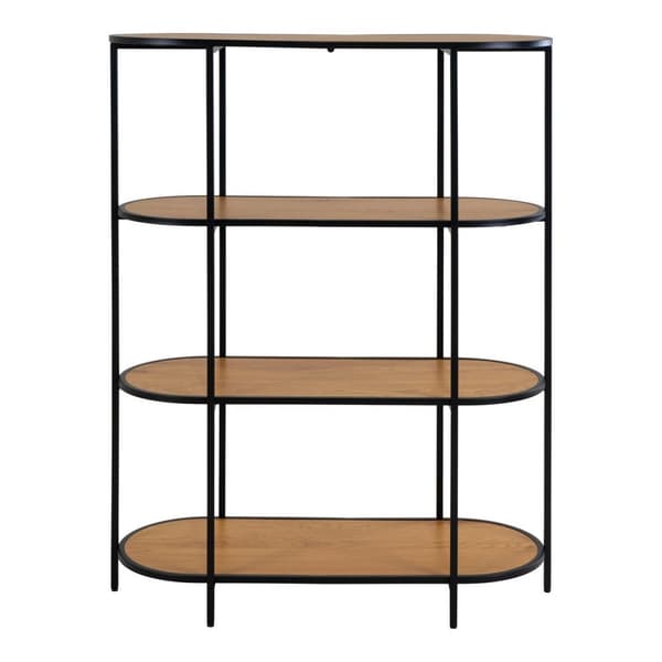 Rootz Oval hylly - Storage -hyllyyksikkö - kirjahylly - Moderni eleganssi - 85 cm x 36cm x 111cm