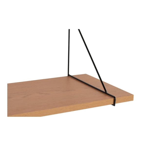 Rootz Chiba -seinähylly - Tuhkaviilun hylly - Teräsrunko hylly - Avaruussäästäjä - 80 cm x 31cm x 29cm