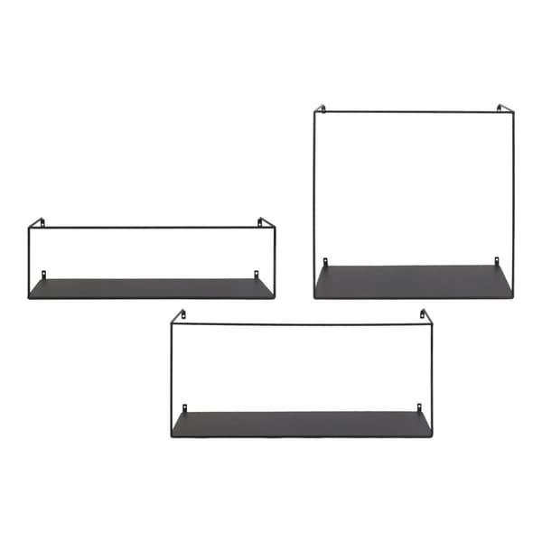 Rootz Ulmo -seinäsylly - seinäteline - säilytyshyllyt - moderni/minimalistinen muotoilu - 55x20x20cm