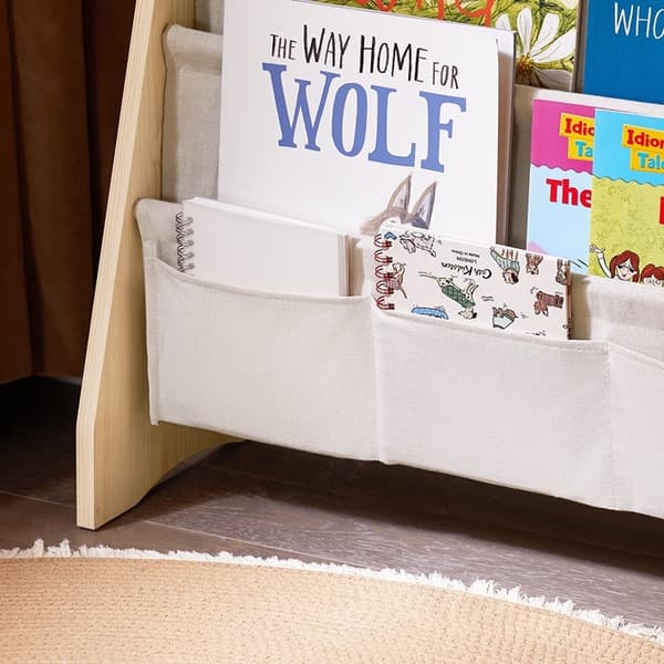 Rootz Kids Book Organizer - Hylly - Storage Unit - Monikäyttöinen - Ihanteellinen siisteyteen - 63cm x 76cm x 28cm
