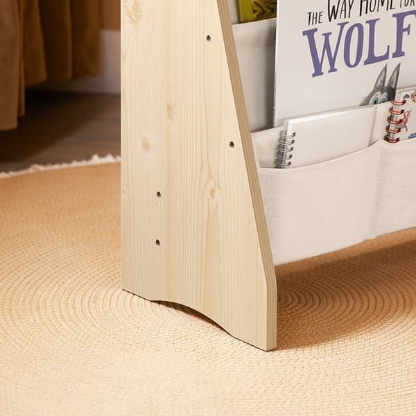 Rootz Kids Book Organizer - Hylly - Storage Unit - Monikäyttöinen - Ihanteellinen siisteyteen - 63cm x 76cm x 28cm
