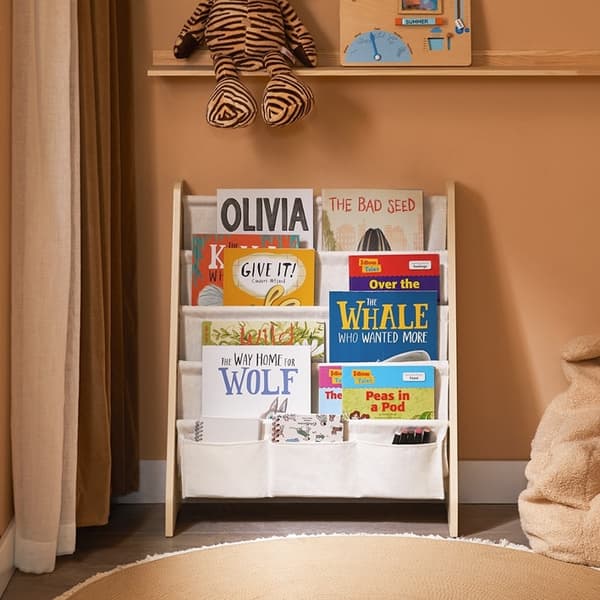 Rootz Kids Book Organizer - Hylly - Storage Unit - Monikäyttöinen - Ihanteellinen siisteyteen - 63cm x 76cm x 28cm