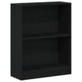 Miniatyrbilde 4 av 10: vidaXL Bokhylle Svart 60x24x76 cm Konstruert tre