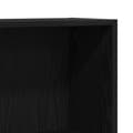 Miniatyrbilde 9 av 10: vidaXL Bokhylle Svart 60x24x76 cm Konstruert tre