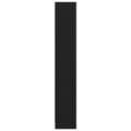 Miniatyrbilde 8 av 10: vidaXL Svart Eik Bokhylle - 60 x 24 x 143 cm - Laget av Konstruert Tre