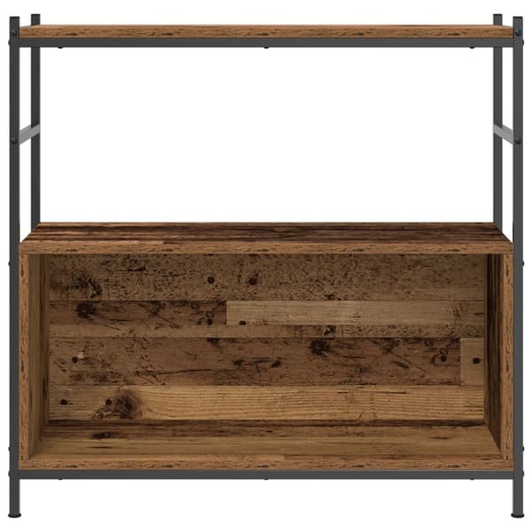 vidaXL Bokskap Røkt Eik 80x30x78,5 cm Konstruert Tre