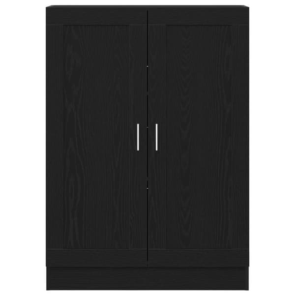 vidaXL Bokhylle i Svart Eik 82,5x30,5x115 cm i Konstruert Tre
