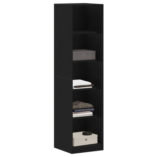 vidaXL Klesskap svart eik 50x50x200 cm laget av tre