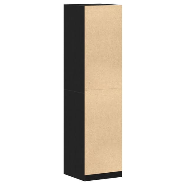 vidaXL Klesskap svart eik 50x50x200 cm laget av tre
