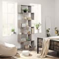 Miniatyrbillede 4 af 6: Reol, VASAGLE Bogreol, 24x70x190,5 cm, Greige.