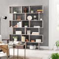 Miniatyrbillede 2 af 6: Reol, VASAGLE Bogreol, 24x70x190,5 cm, Greige.