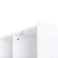 Miniatyrbillede 4 af 6: Bogreol, VASAGLE, 97.5x100x30 cm, Hvid
