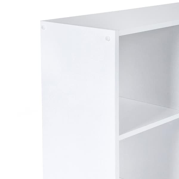 Bogreol, VASAGLE LBC25WT, 50x80 cm, Hvid