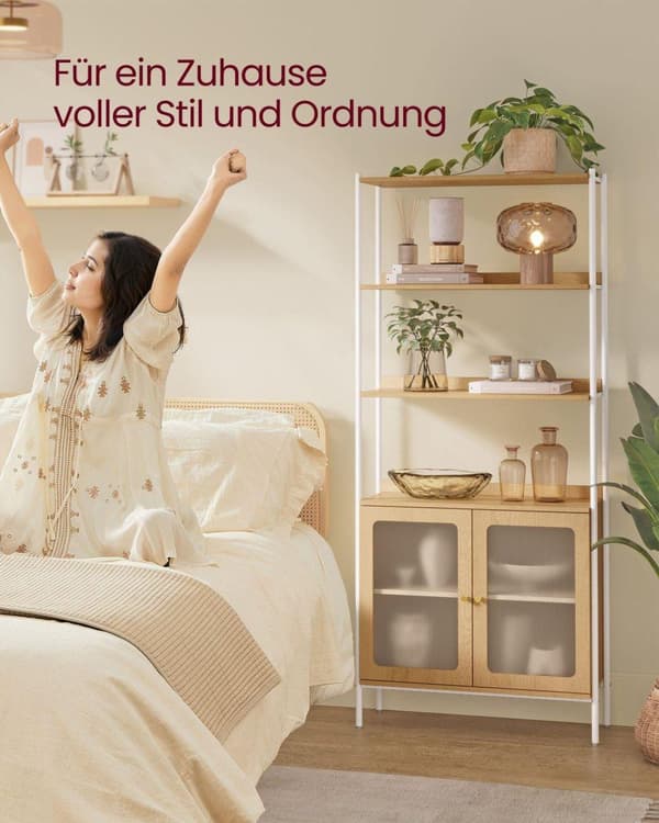 Hylla, VASAGLE, 30x76 cm, Beige