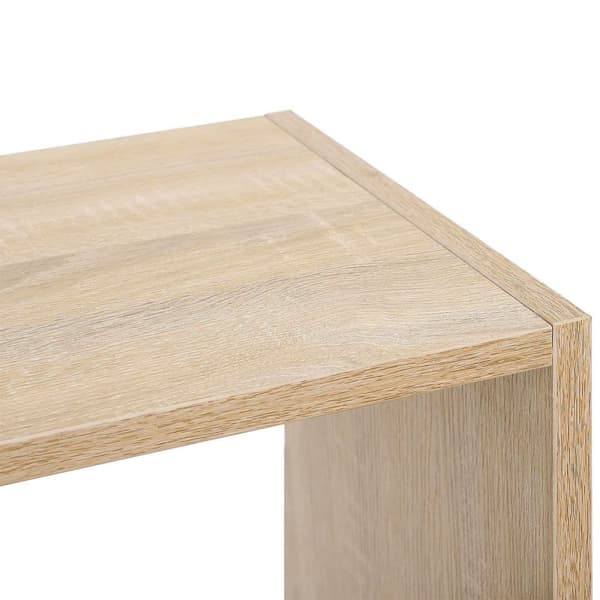 Bogreol, VASAGLE LBC52WT, 97.5x100 cm, Hvid