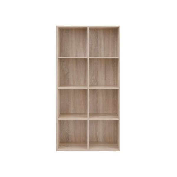 Bokhylla, VASAGLE LBC24WT, 65.5x30x129.5 cm, Vit