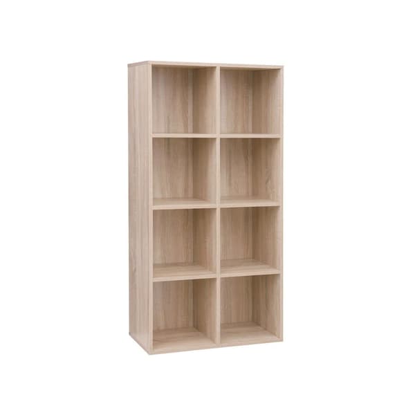 Bokhylla, VASAGLE LBC24WT, 65.5x30x129.5 cm, Vit